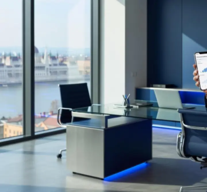 Elégedett ügyfél portrécéja